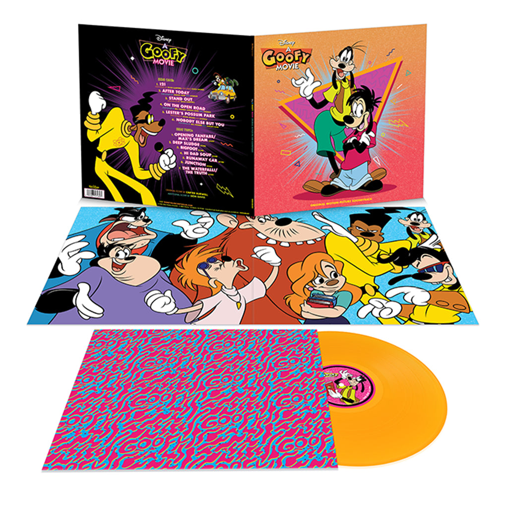 VARIOUS - A Goofy Movie - Original Soundtrack (30th Anniversary Edition) - LP - Transparent Orange Vinyl [APR 18]