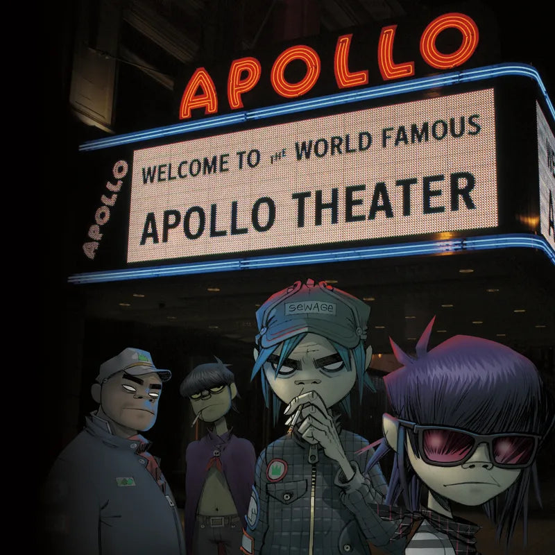 Gorillaz - Demon Days Live From the Apollo Theatre  - 2LP - Red Vinyl  [Record Store Day 2025]