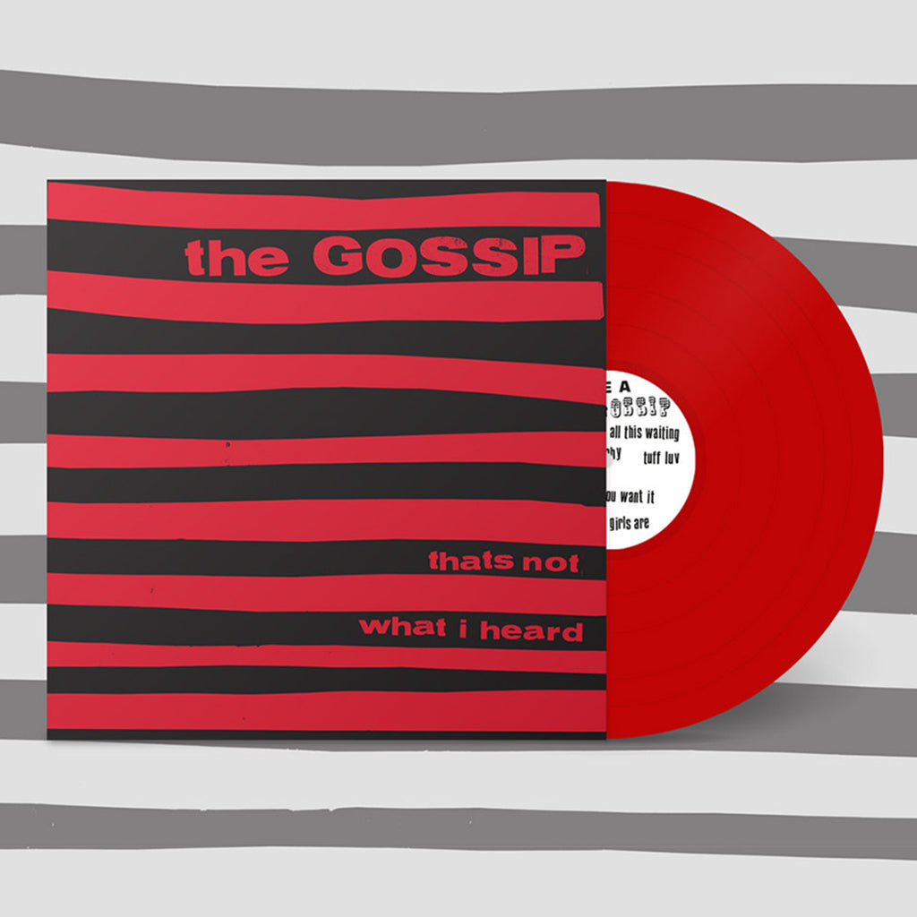 GOSSIP - Thats Not What I Heard (Reissue) - LP - Red Apple Vinyl