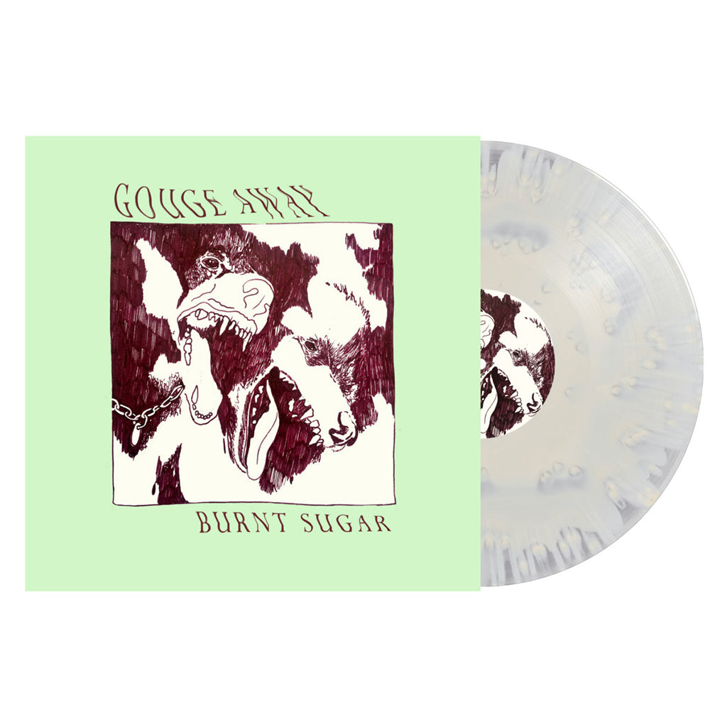 GOUGE AWAY - Burnt Sugar (2024 Repress) - LP - Cloudy Bone & Clear Vinyl [MAY 17]