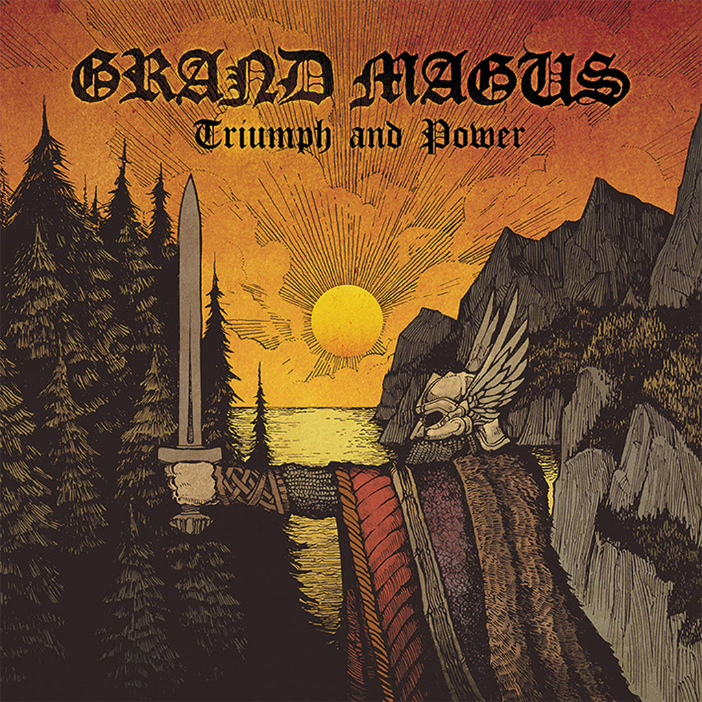 GRAND MAGUS - Triumph And Power (10th Anniversary) - LP - Transparent Crystal Vinyl [DEC 13]