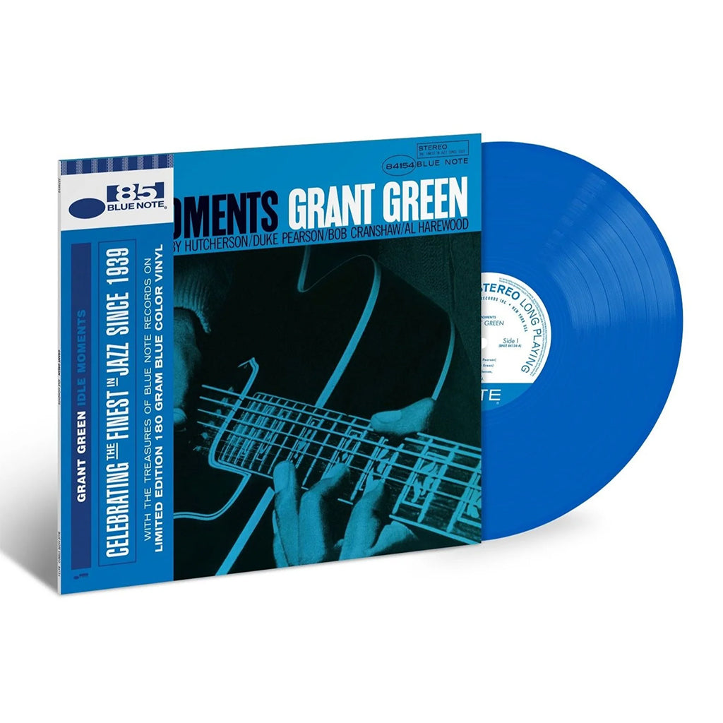 GRANT GREEN - Idle Moments (Blue Vinyl Series) - LP - 180g Blue