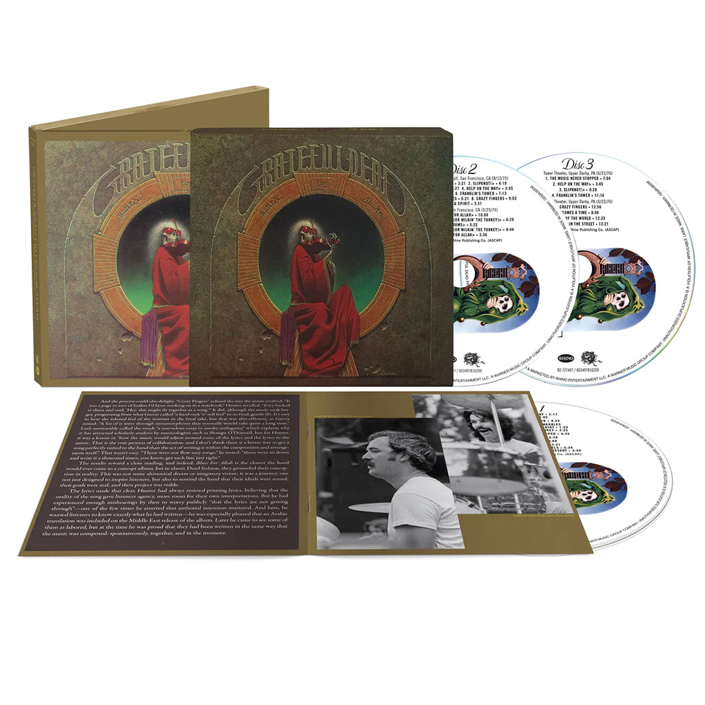 GRATEFUL DEAD - Blues For Allah (50th Anniversary Deluxe Edition) - 3CD Box Set [SEP 12]