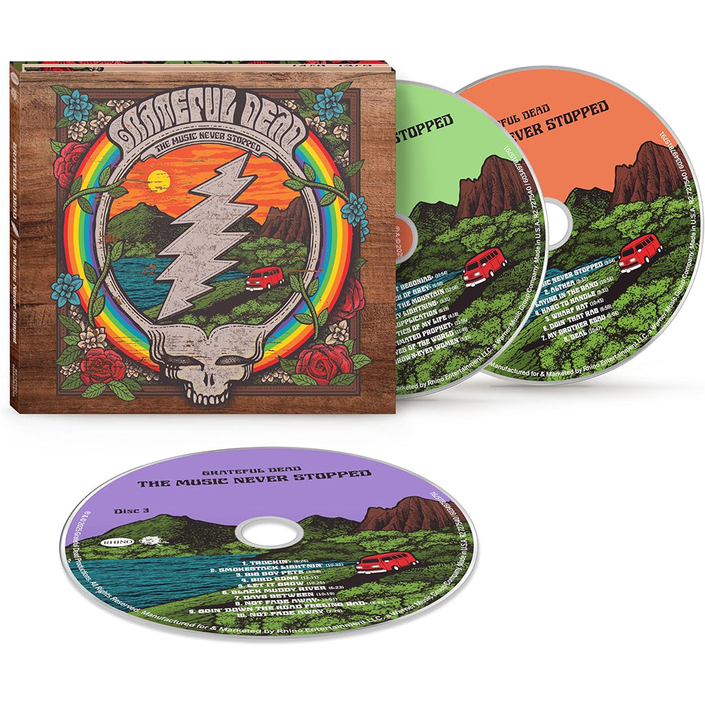 GRATEFUL DEAD - The Music Never Stopped - 3CD Set [MAY 30]