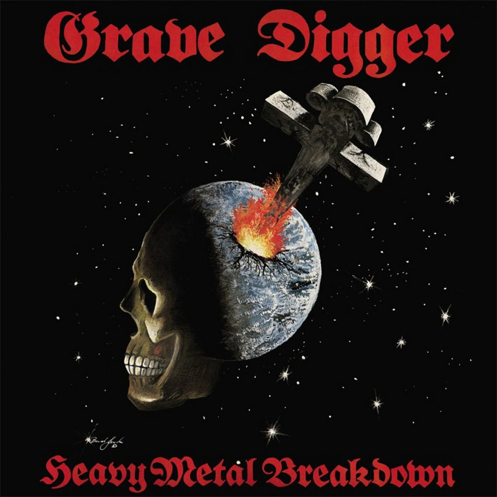 GRAVE DIGGER - Heavy Metal Breakdown (Remastered) - LP - Splatter Vinyl [OCT 31]