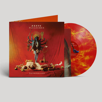 GRAVE PLEASURES - Motherblood (Reissue) - LP - Red/Yellow Marble Vinyl