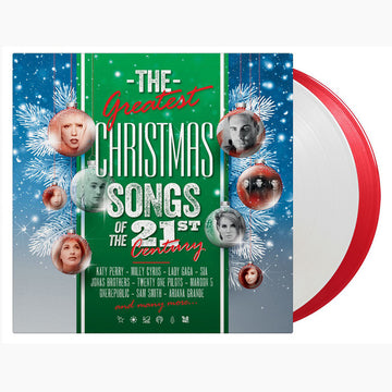 VARIOUS - The Greatest Christmas Songs Of The 21st Century - 2LP - 180g White and Red Vinyl