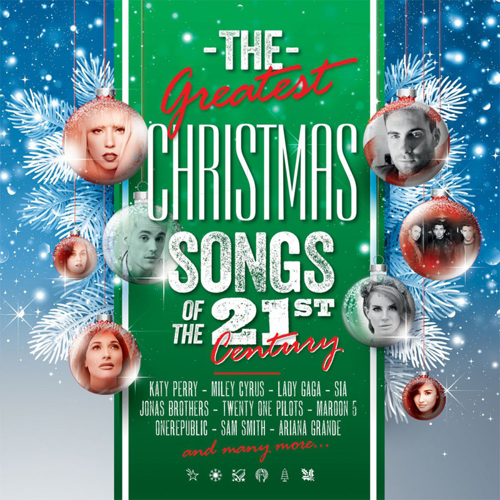 VARIOUS - The Greatest Christmas Songs Of The 21st Century - 2LP - 180g White and Red Vinyl