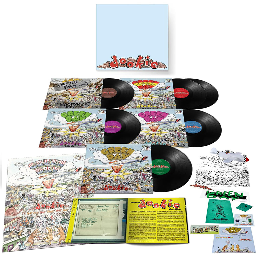 GREEN DAY - Dookie (30th Anniversary Super Deluxe Edition) - 6LP - Black Vinyl Box Set [SEP 29]