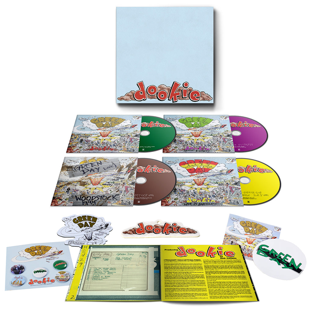 GREEN DAY - Dookie (30th Anniversary Super Deluxe Edition) - 4CD Box S