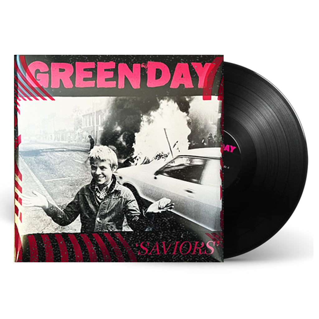 GREEN DAY - Saviors (with Exclusive PVC vinyl over sleeve) - LP - Black Vinyl