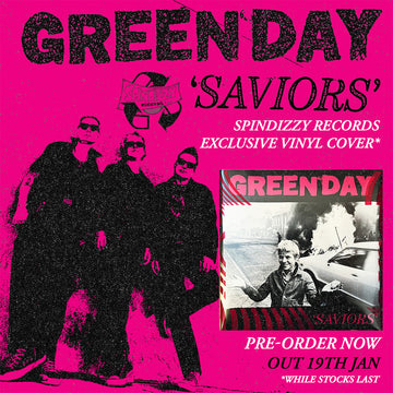 GREEN DAY - Saviors (with Exclusive PVC vinyl over sleeve) - LP - Black Vinyl