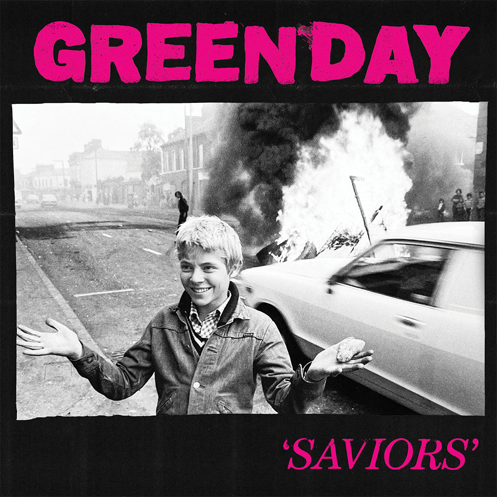 GREEN DAY - Saviors (Deluxe Edition with Poster) - LP - Gatefold 180g Black Vinyl