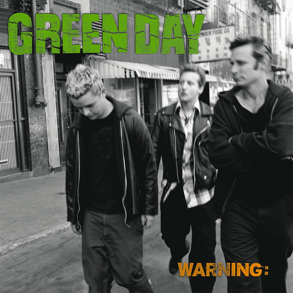 GREEN DAY - Warning (2024 Reissue) - LP - Fluorescent Green Vinyl