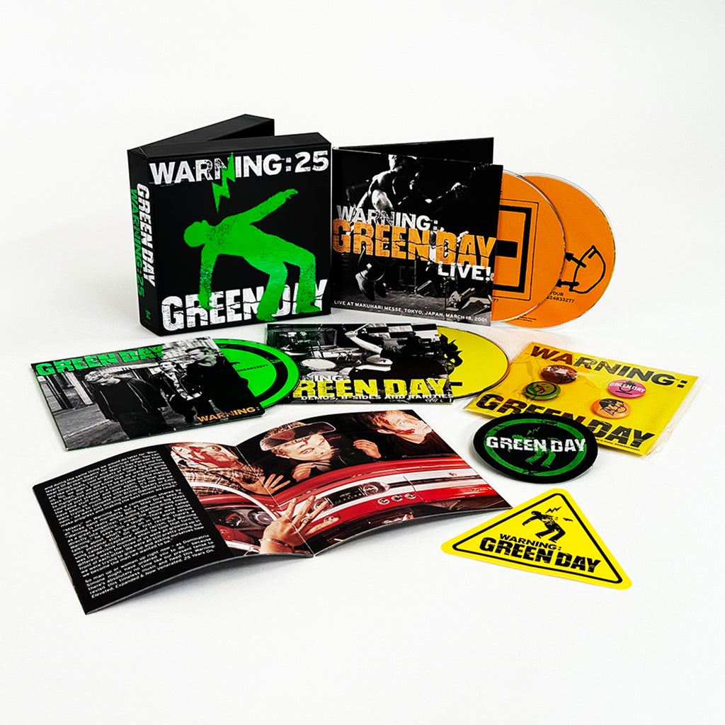 GREEN DAY - Warning (25th Anniversary Super Deluxe Edition) - 4CD Box Set [NOV 14]