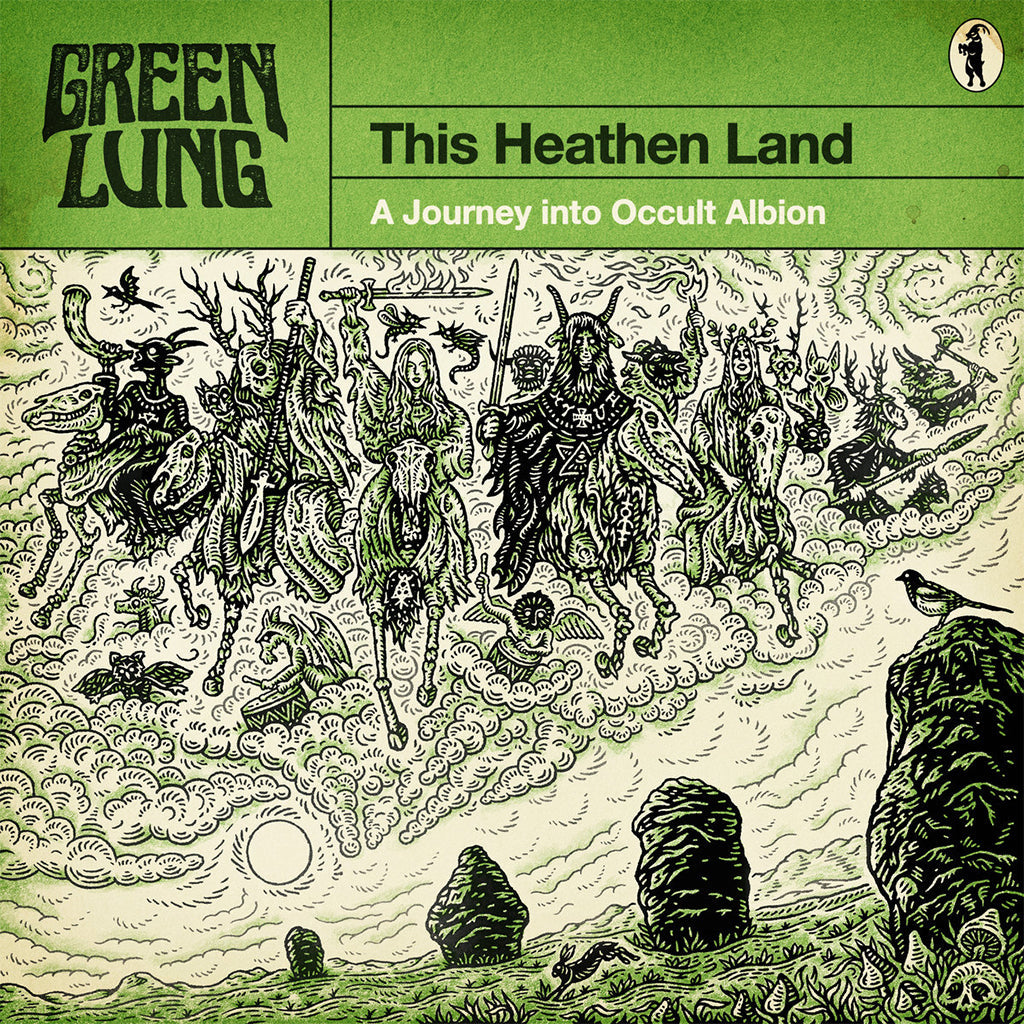 GREEN LUNG - This Heathen Land (Repress) - LP - Transparent Violet with White Marble Vinyl