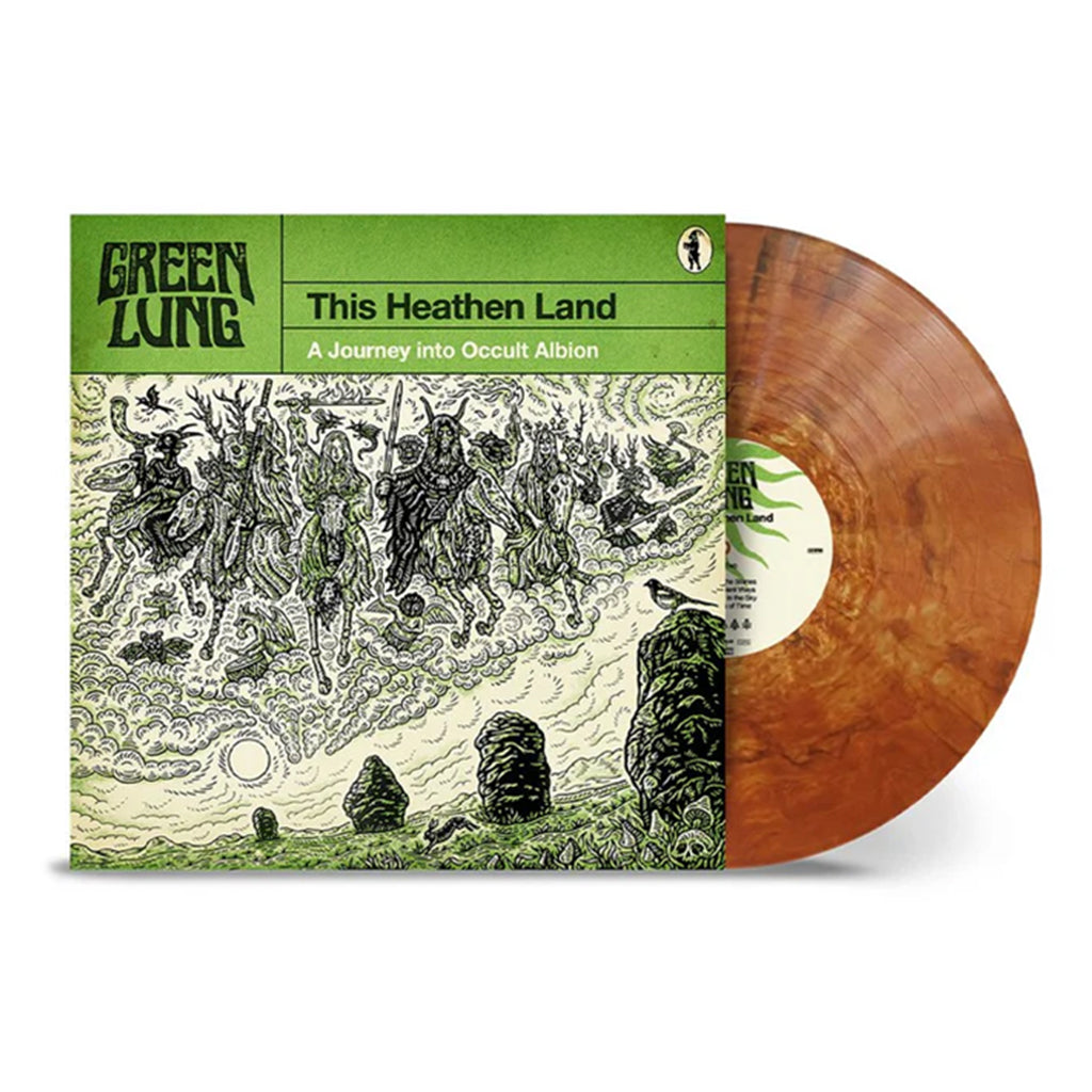 GREEN LUNG - This Heathen Land (Repress) - LP - Amber Smoke Vinyl