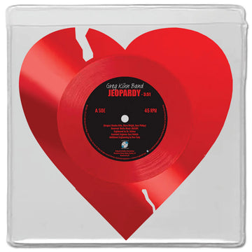 GREG KIHN BAND - Jeopardy / The Breakup Song (They Don't Write 'Em) - 7'' - 'Cracked Heart-Shaped' Red Vinyl [JAN 30]