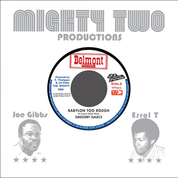 GREGORY ISSACS - Babylon Too Rough - 7'' - Black Vinyl [NOV 21]