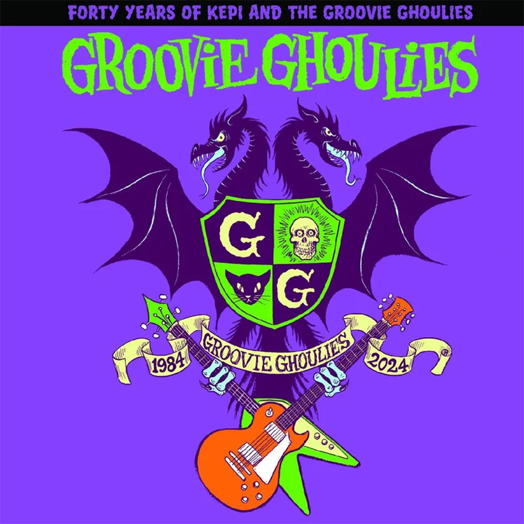 THE GROOVIE GHOULIES - 40 Years Of Kepi & The Groovie Ghoulies - 2LP - Gatefold Orange / Purple Vinyl [RSD 2024]