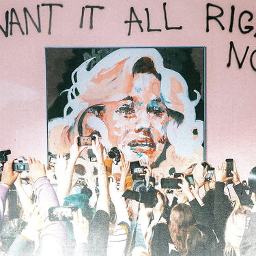 GROUPLOVE - I Want It All Right Now - LP - Baby Pink & White Vinyl