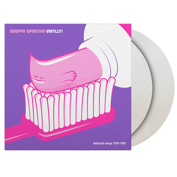 GRUPPO SPORTIVO - Vinylly! (Selected Songs ’78–’91) [Reissue] - 2LP - 180g White Vinyl [MAR 27]
