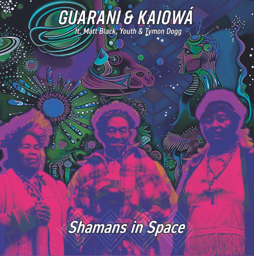 Guarani Kaiowa ftg. Matt Black, Youth & Tymon Dogg - Shamans in Space - 2LP - Transparent Purple Vinyl  [Record Store Day 2026]