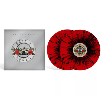GUNS N' ROSES - Greatest Hits (Reissue) - 2LP - Red and Black Splatter Vinyl