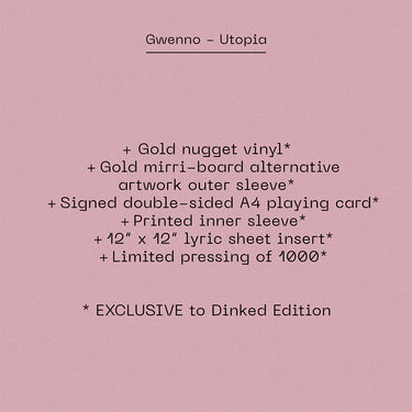 GWENNO - Utopia - LP - Vinyl - Dinked Edition #338