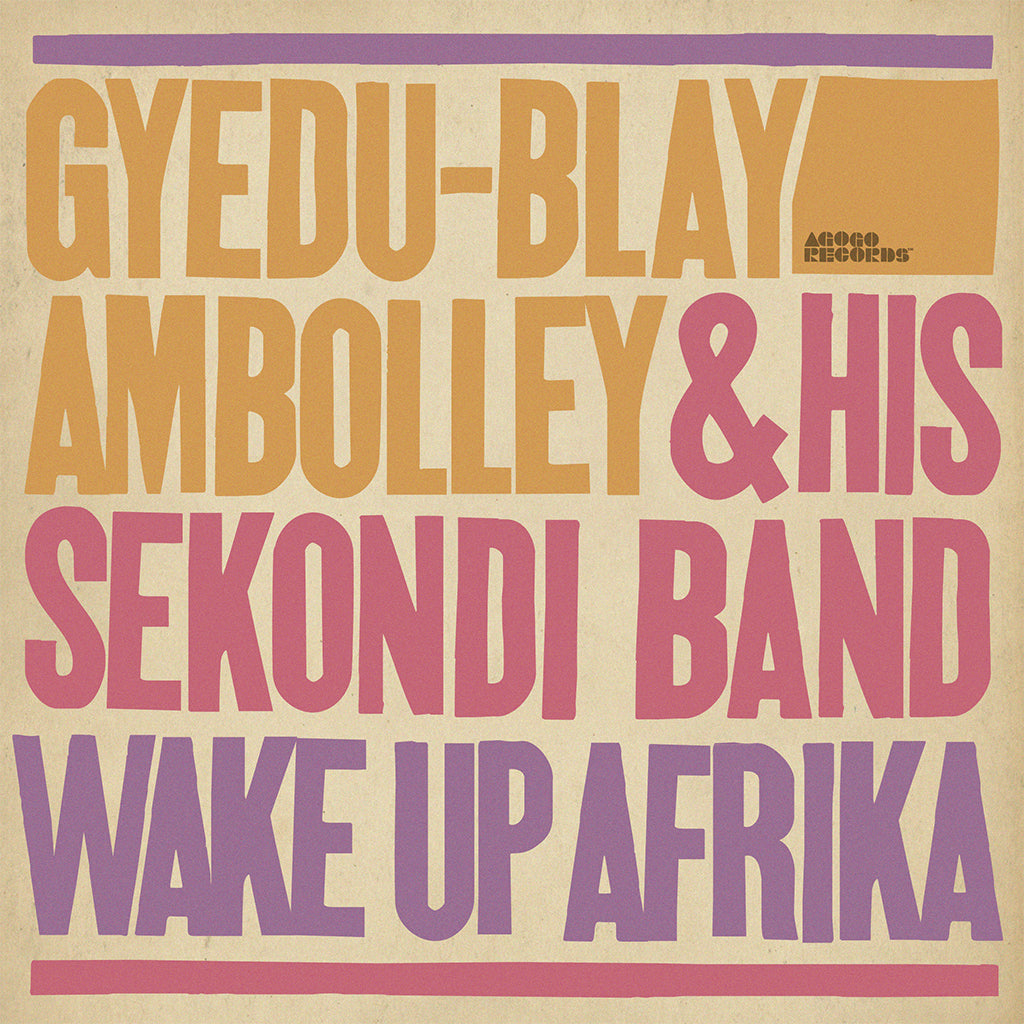 GYEDU-BLAY AMBOLLEY - Wake Up Afrika - LP - Vinyl [JUN 20]
