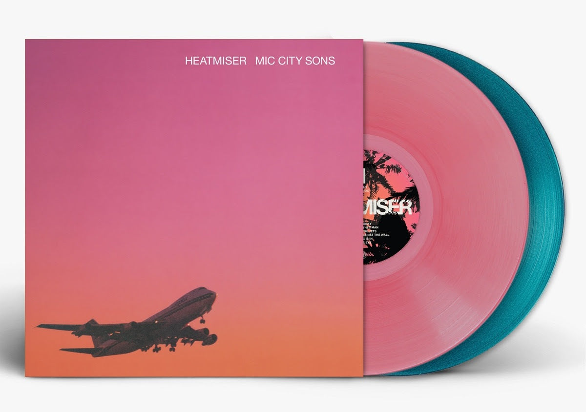 HEATMISER - Mic City Sons - 2LP - 'Sunset Pink & Starry Night Blue Glitter' Vinyl
