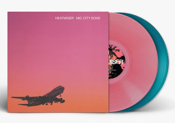 HEATMISER - Mic City Sons - 2LP - 'Sunset Pink & Starry Night Blue Glitter' Vinyl