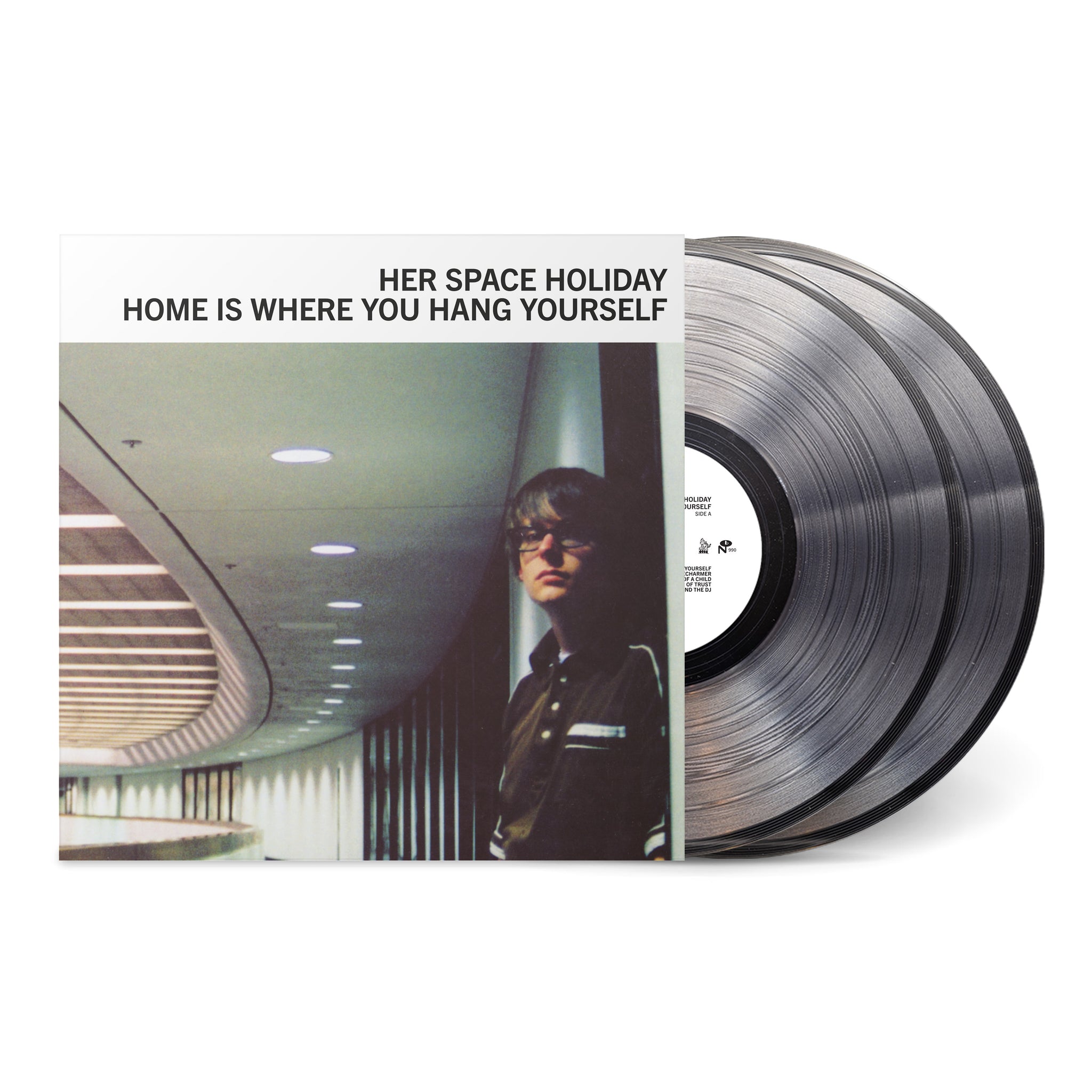 HER SPACE HOLIDAY - Home Is Where You Hang Yourself - 2LP - Frosted Silver Clear Vinyl [FEB 7]