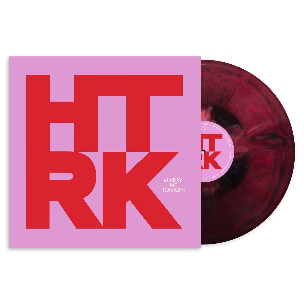 HTRK - Marry Me Tonight - LP - Pink & Black Marbled Vinyl [FEB 7]