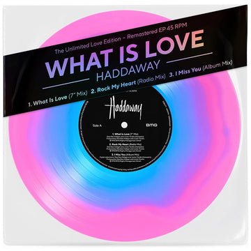 HADDAWAY - What Is Love (Remastered EP) - 10'' - Colour-in-Colour Vinyl