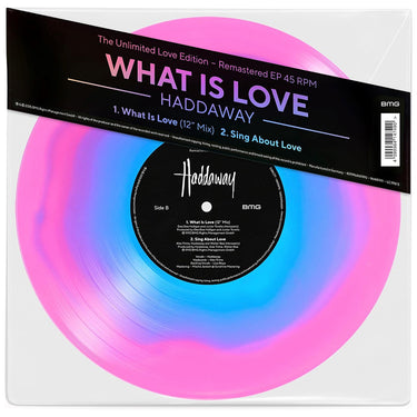 HADDAWAY - What Is Love (Remastered EP) - 10'' - Colour-in-Colour Vinyl
