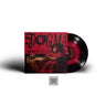 Black w/ Red  Splattered Vinyl LP
