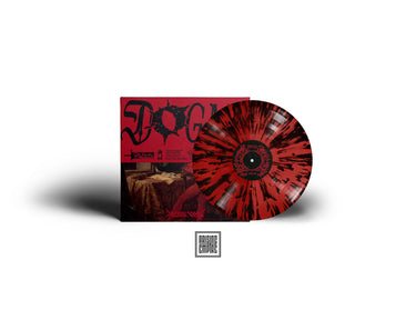 Red w/ Black Splattered LP