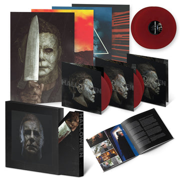 JOHN CARPENTER, CODY CARPENTER AND DANIEL DAVIES - Halloween - The Complete Expanded Edition (Original Soundtracks w/ 4 Posters) - 6LP - Deluxe 'Dried Blood' Colour Vinyl Lenticular Box Set [OCT 17]