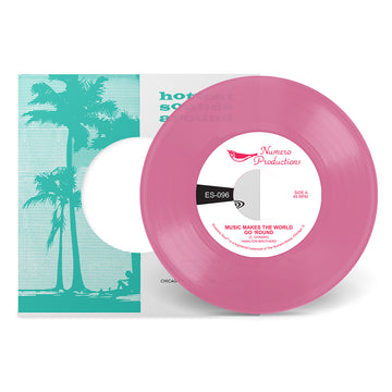 HAMILTON BROTHERS - Music Makes The World Go 'Round - 7'' - Castaway Clear Pink Coloured Vinyl