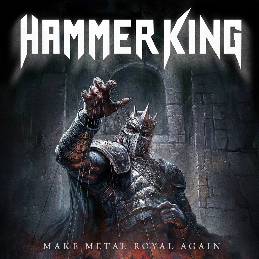 HAMMER KING - Make Metal Royal Again (Repress) - LP - Gold/Red 'Sunburst' Colour Vinyl [JAN 16]