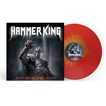 HAMMER KING - Make Metal Royal Again - LP - Red w/ Gold Splatter Vinyl [AUG 15]