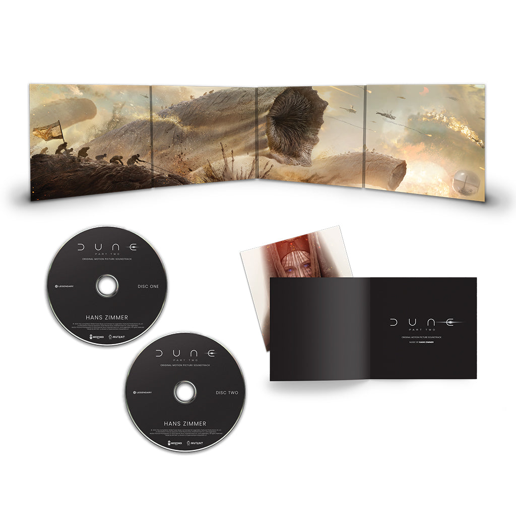 HANS ZIMMER - Dune: Part Two (Original Motion Picture Soundtrack) - 2CD - Deluxe Digipack [APR 19]