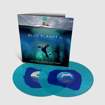 HANS ZIMMER | JACOB SHEA | DAVID FLEMING - Blue Planet II (Original Television Soundtrack) [Repress] - 2LP - Deep Sea Colour Vinyl [AUG 1]