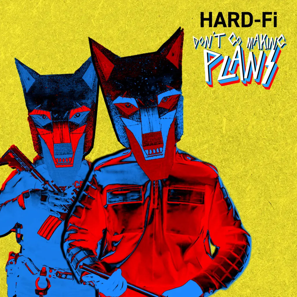HARD-FI - Don't Go Making Plans (SIGNED & Numbered) - 12'' EP - Transparent Red Vinyl