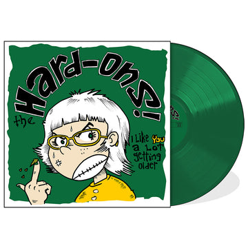 THE HARD-ONS - I Like You A Lot Getting Old (Green Colour Sleeve) - LP - Green Vinyl [NOV 1]