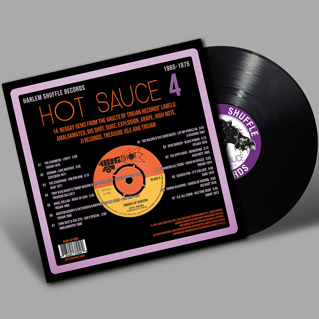 VARIOUS - Harlem Shuffle Records Presents : Hot Sauce Volume 4 - LP - Vinyl