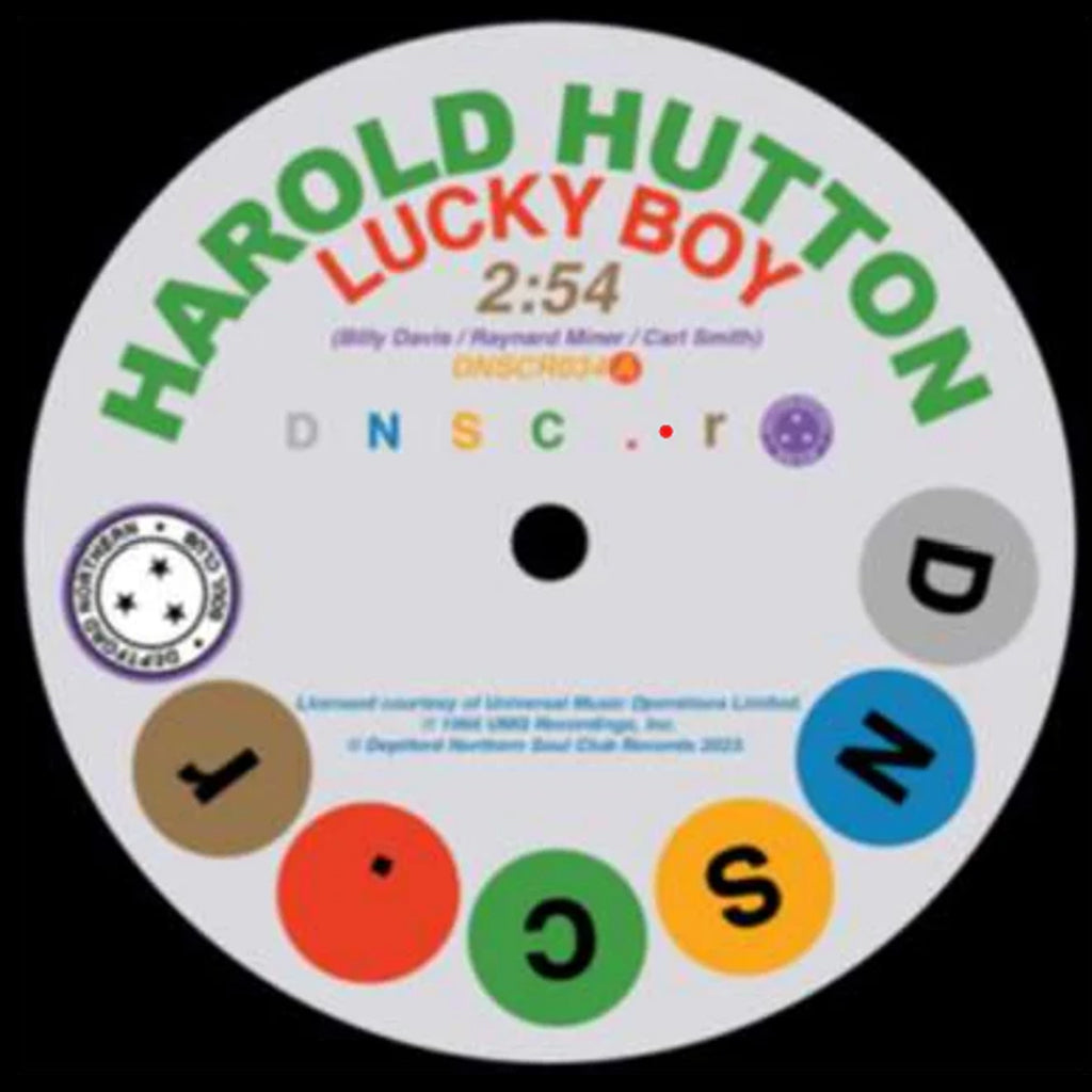 HAROLD HUTTON / THE DELLS - Lucky Boy / Thinkin’ About You - 7'' - Vinyl