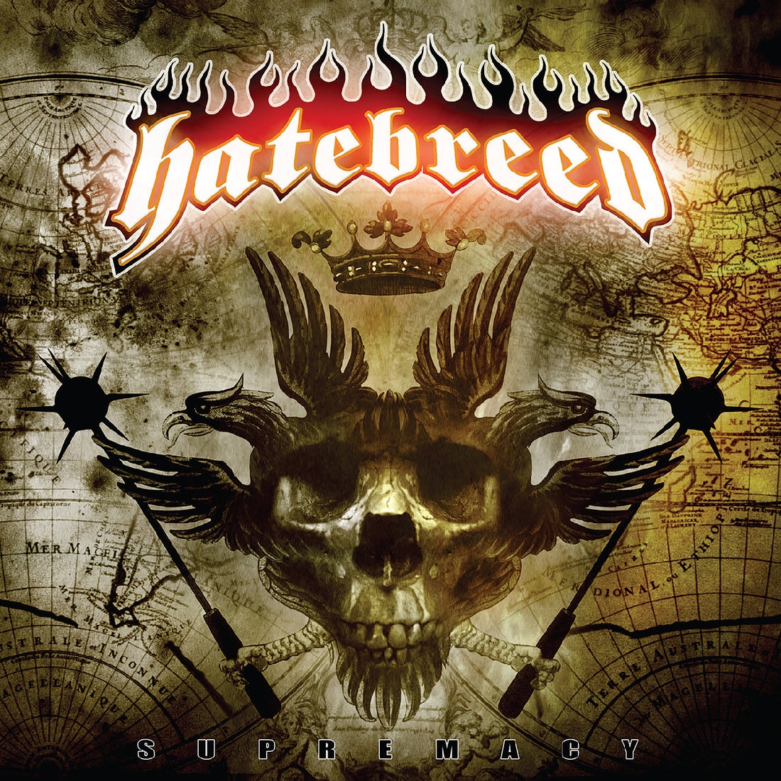 HATEBREED - Supremacy (Repress) - LP - Hazy Green "Up In Smoke" Colour Vinyl [JAN 9]