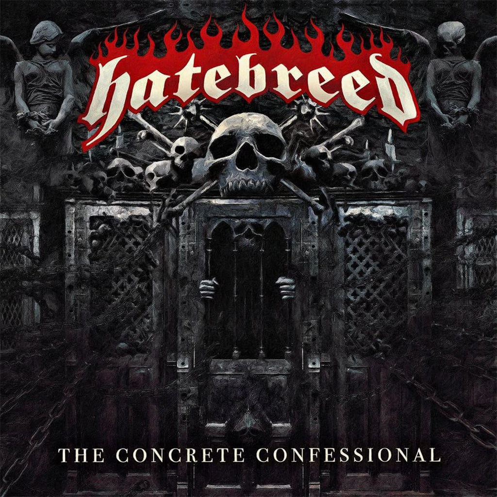 HATEBREED - The Concrete Confessional (2023 Reissue) - LP - Clear with Red Splatter Vinyl [DEC 15]